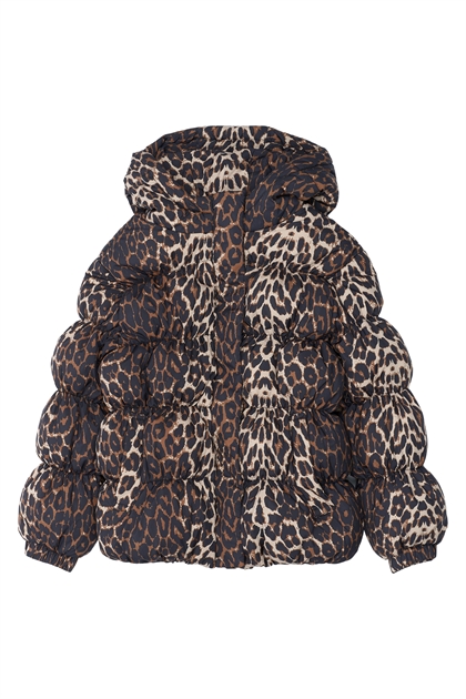 The New Vinterjakke Puffa - Leopard 